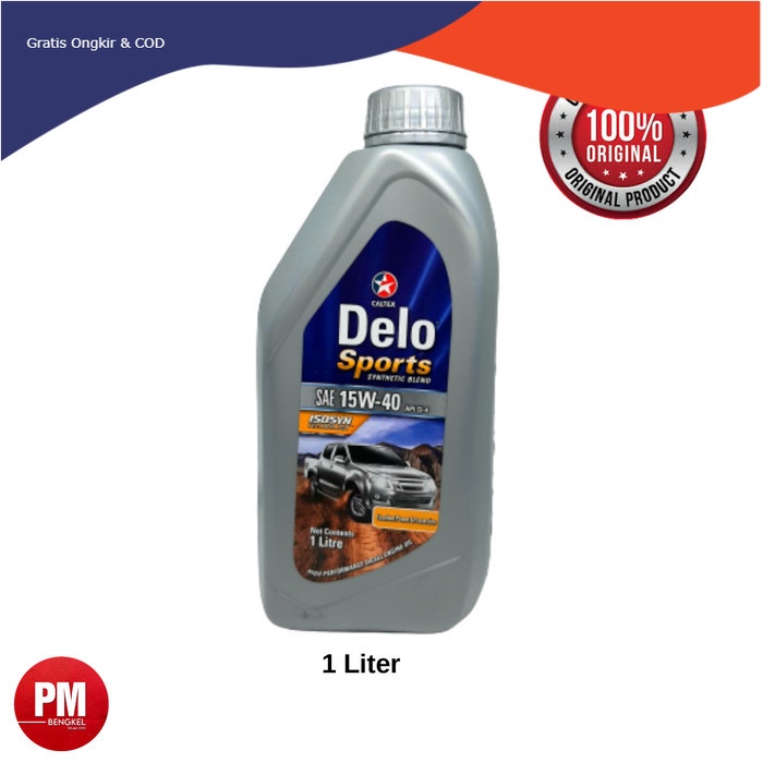 oli diesel Caltex Delo Sport Synthetic Blend SAE 15W-40 | 1 Liter