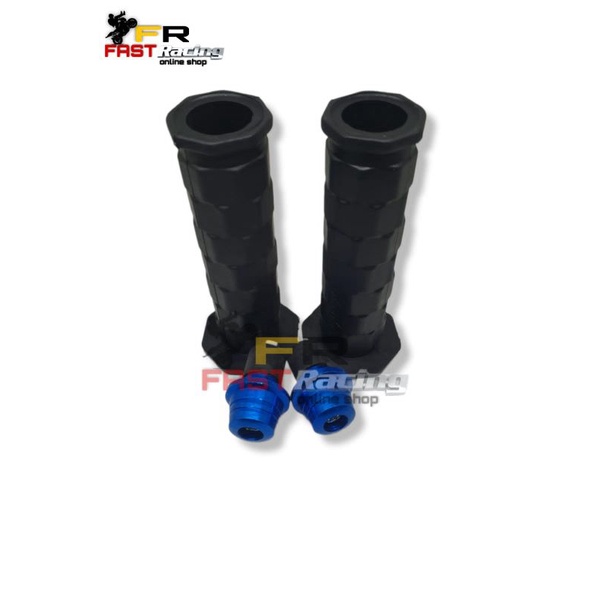 HandGrip Handfat domino Model Daytona+Jalu Stang Matic biru Universal