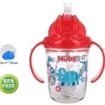 NUBY TRITAN FLIP IT GLITTER 8OZ/240ML