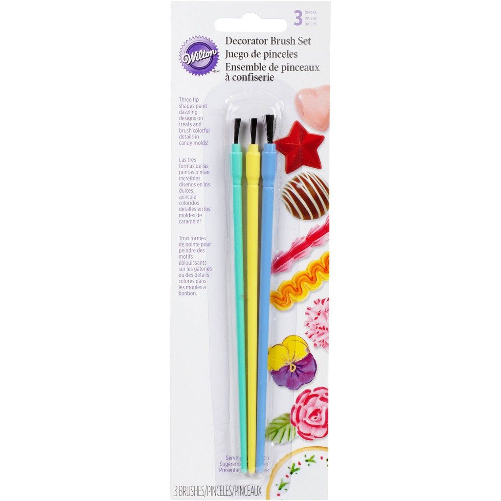 

Wilton decorator brush set