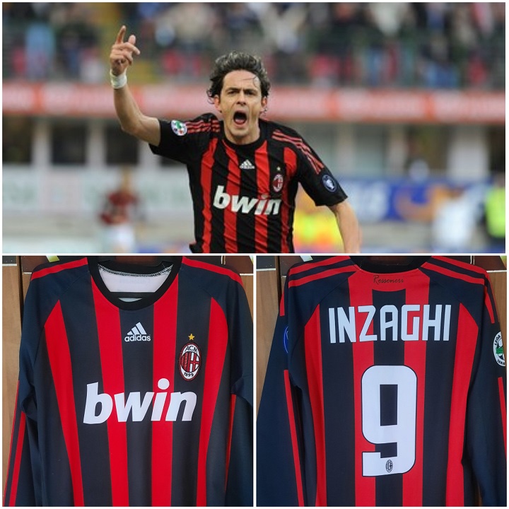jersey milan 2008 inzaghi
