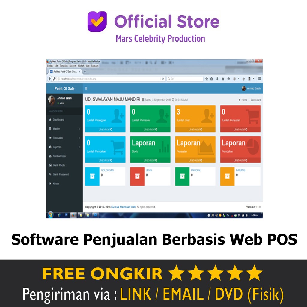 Jual Software Penjualan Berbasis Web POS Sistem Kasir | Shopee Indonesia