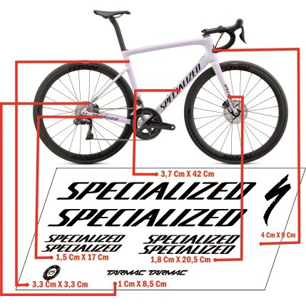 Stiker Decal Frame Specialized Tarmac SL 6