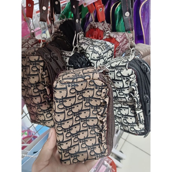 Dompet Koin / Dompet Koin 3 Resleting / Dompet Serbaguna