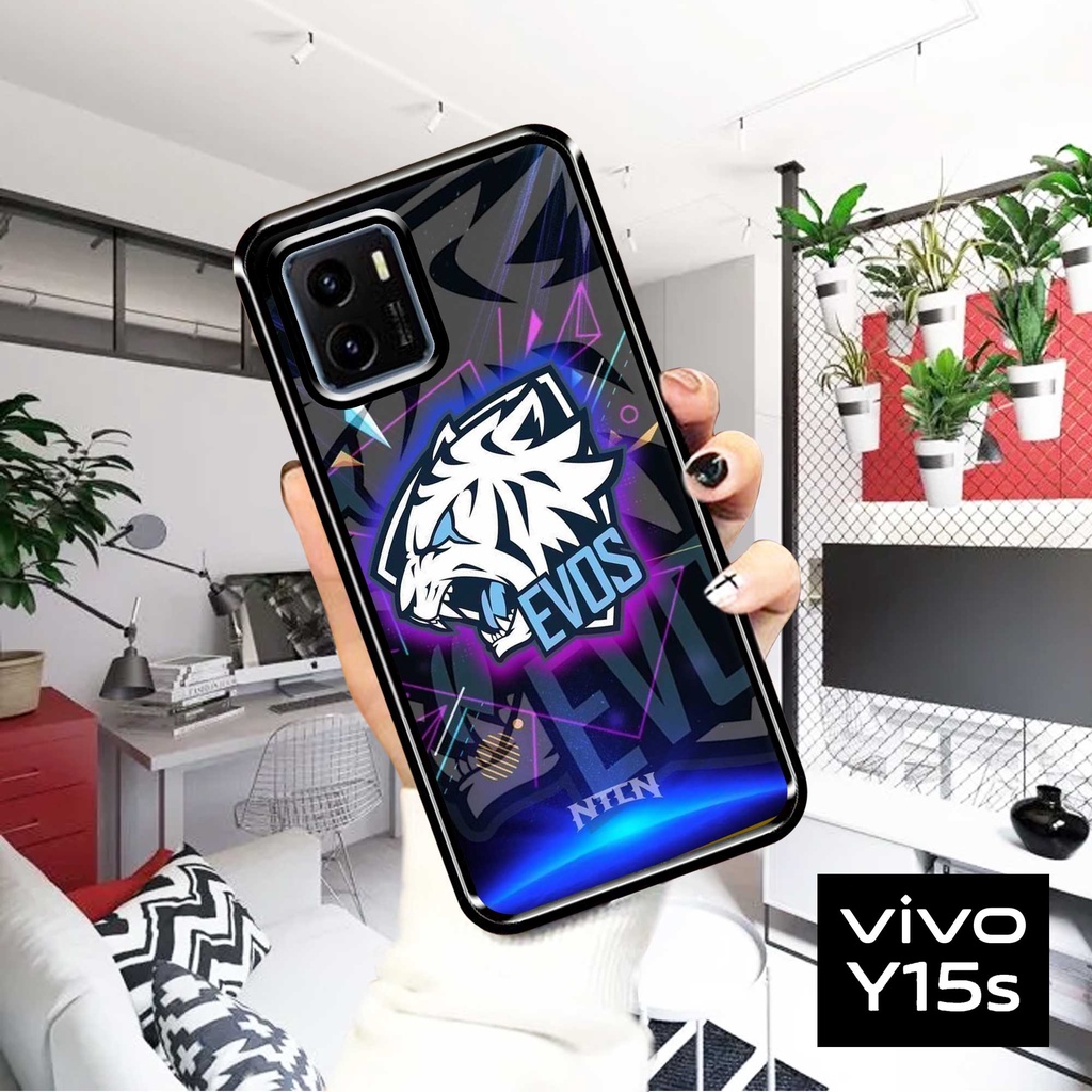 Case VIVO Y15S [EVOS] Berkah jaya case Berkah Casing Berkah Case Glossy Case Terbaru Hardcase Premiu
