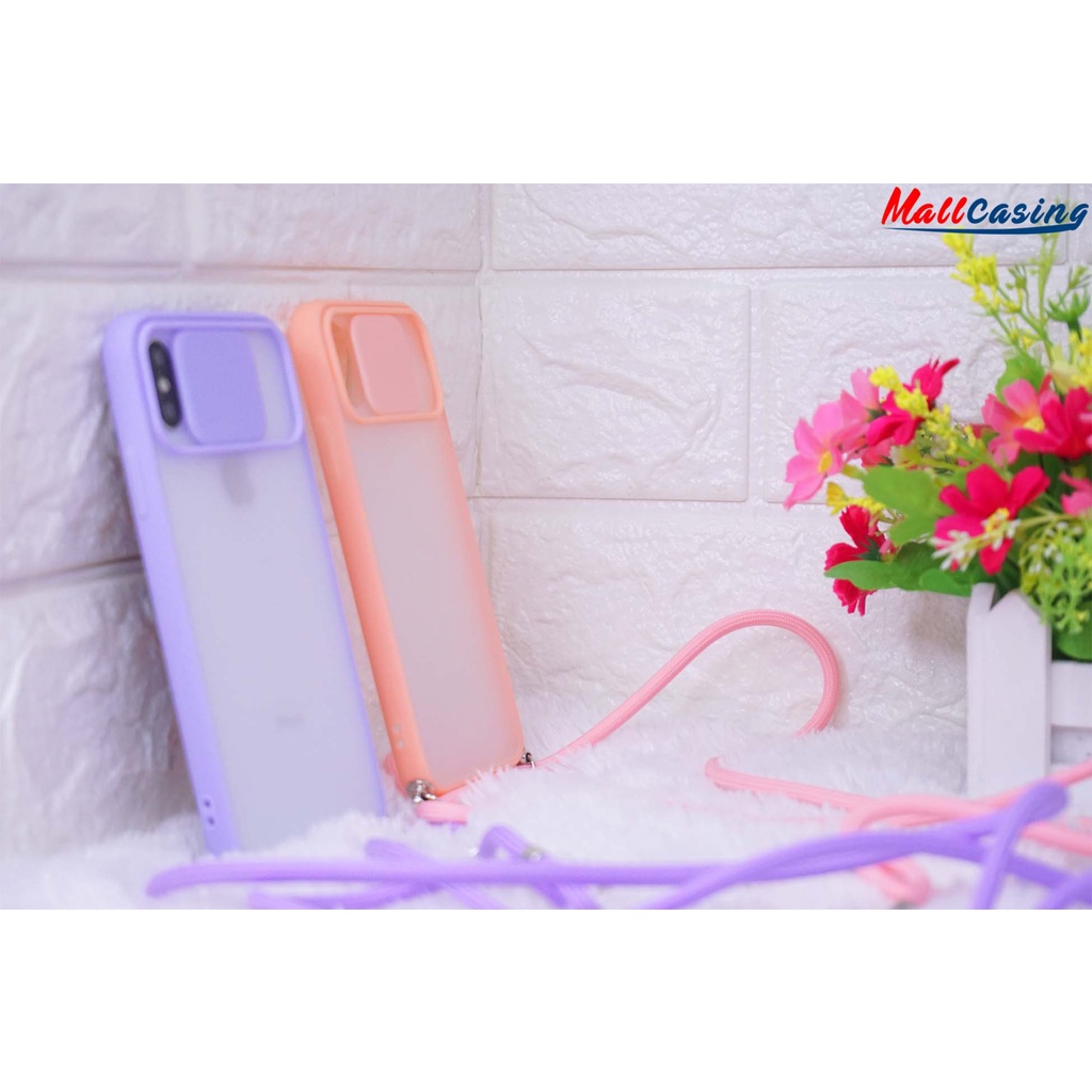 MallCasing - Samsung A03S | A13 5G | M32 | M52 5G | M62 Hard Case Tutup Lensa + Tali