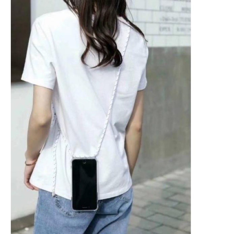 SAMSUNG SEMUA TIPE CASE TALI NAGITA ANTICRACK CLEAR GANTUNGAN LANYARD TALI CASE