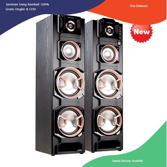 Polytron Speaker Aktif 8 Inchi Double Luar Kota