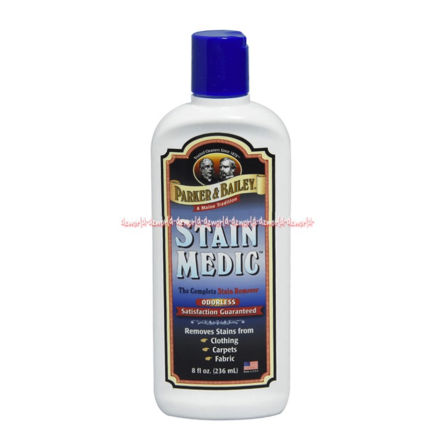 Parker &amp; Bailey Stain Medic 236ml Penghilang Noda membandel Pada Pakaian Karpet Parker Bailey Stainmedic