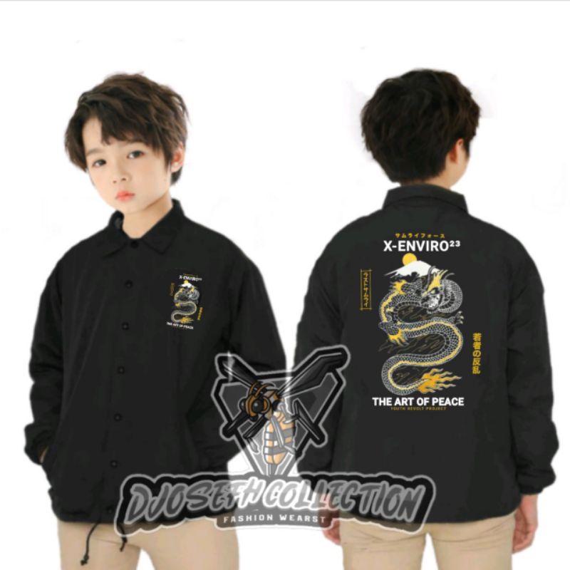 Jaket Anak Usia 8-10 Tahun Jaket coach x enviro anak jaket anak