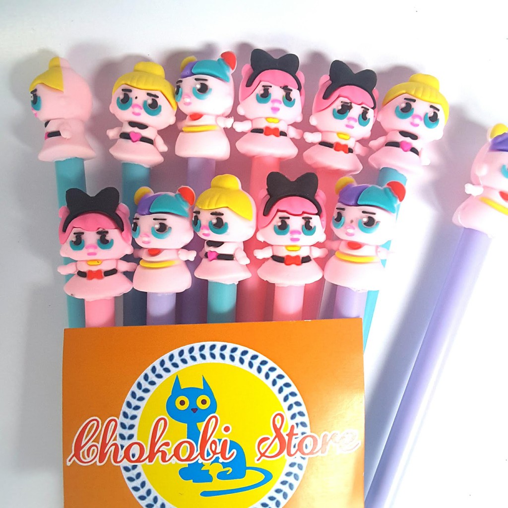 

Pulpen Gel Hitam Imut Karakter Pen Ballet Girl