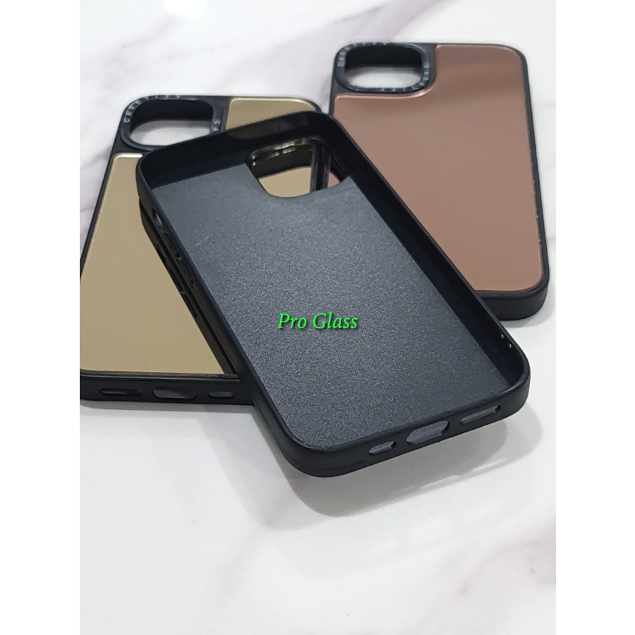 C120 Iphone 13 Mini 13 13 PRO MAX Casetify Mirror Glass Case Cermin