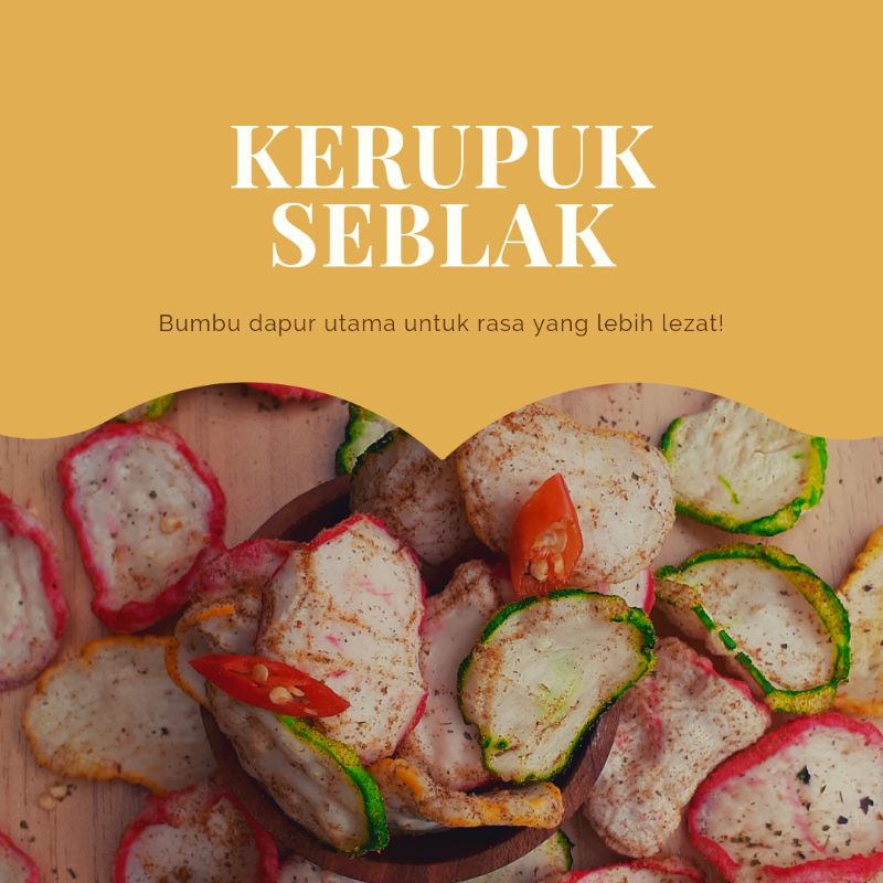 

Kerupuk seblak