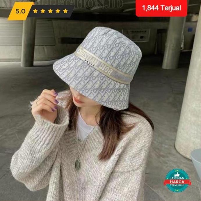 [KODE PRODUK 0ABU08159] Topi Cristian Dior.4 Wanita TOPI DEWASA WANITA BUKET DioR BUKET GUCCI apk. S