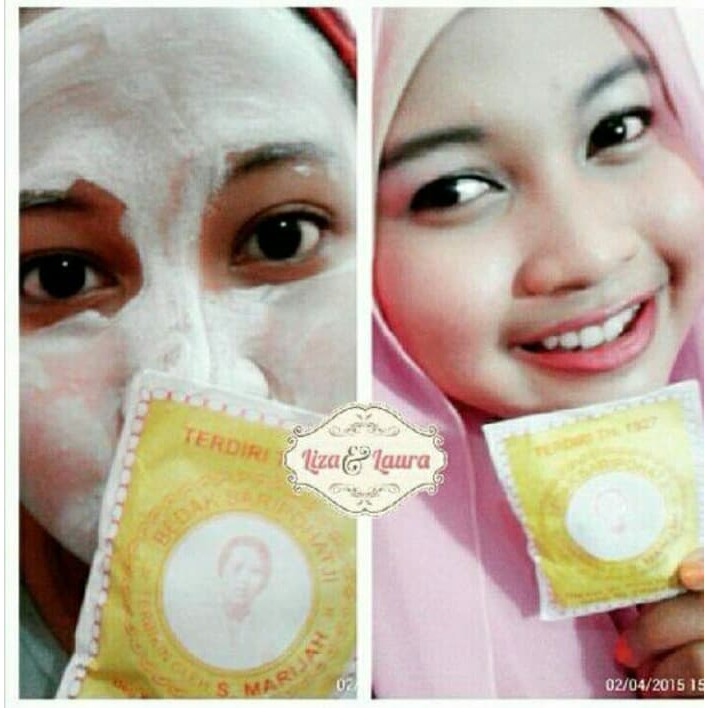 Masker Wajah Kecantikan Bebas Komedo Bedak Saripohatji Bedak Saripohaci Masker Bedak Dingin Original Shopee Indonesia