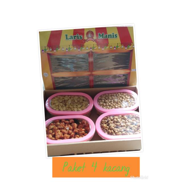 

Paket lebaran 4 kacang