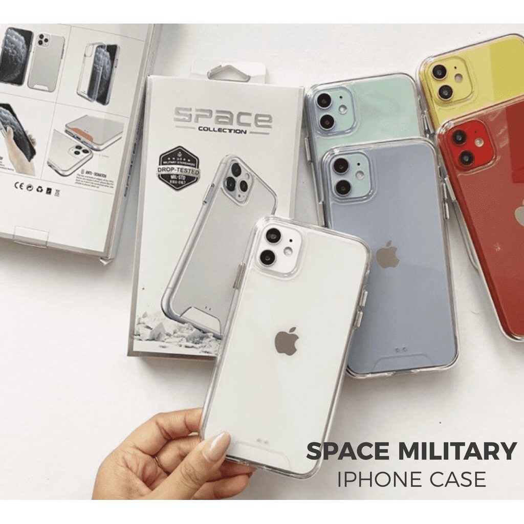 SPACE IMPACT MILITARY DROP Resistance CASE BENING IPHONE HIGH Quality !!!! IP 7+ SAMPAI IP 12PROMAX