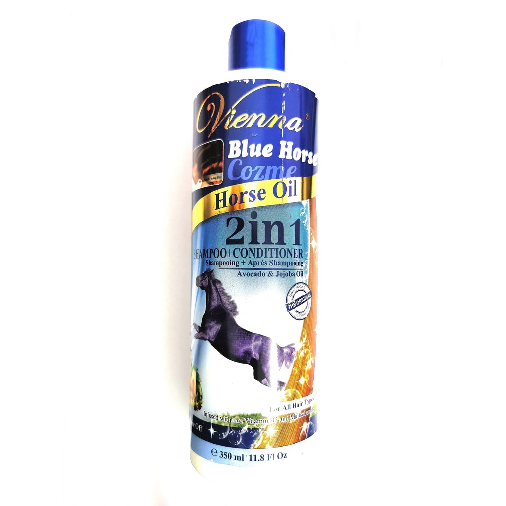 Vienna Shampoo Conditioner Blue Horse 2in1 350ml