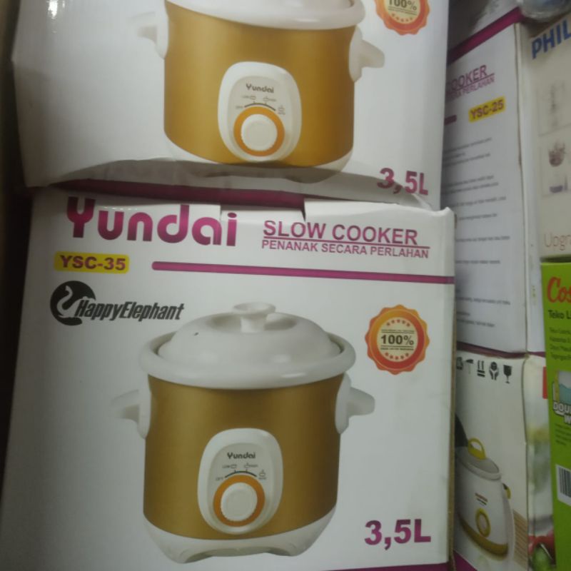 YUNDAI SLOW COOKER YSC 35 PEMASAK LAMBAT