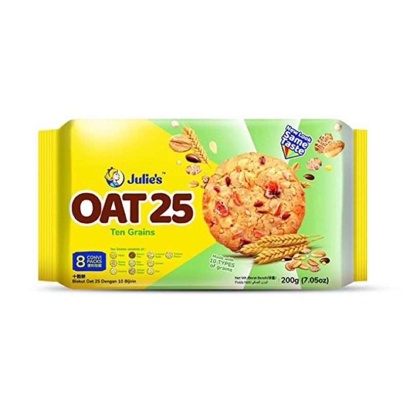 

Julie's Julies Oat 25 Ten Grains 200gr