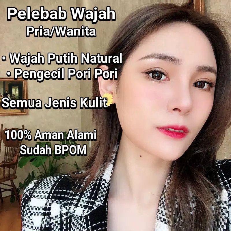Pelembab Wajah Putih Pria Wanita Aman Murah Jenis Kulit Kering Berminyak Dan Sensitif Shopee Indonesia