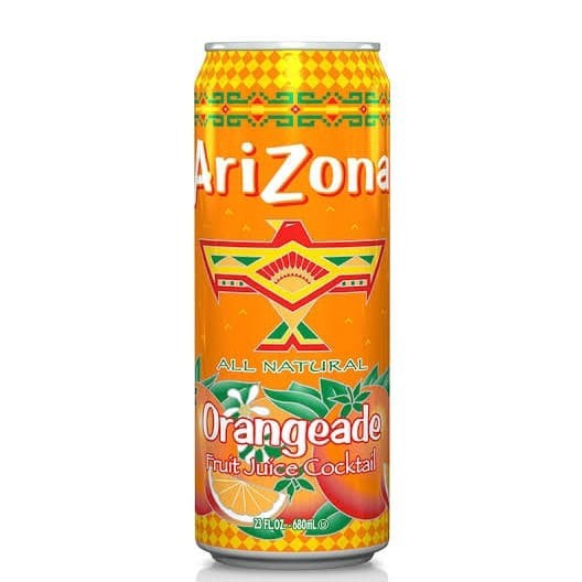 

ARIZONA ORANGEADE FRUIT JUICE COOKTAIL 680 ML