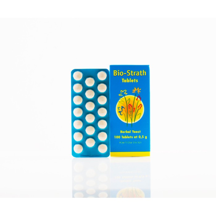 Suplemen Vitamin Herbal Otak, Immune, dan ADHD - Bio Strath Tablet 100