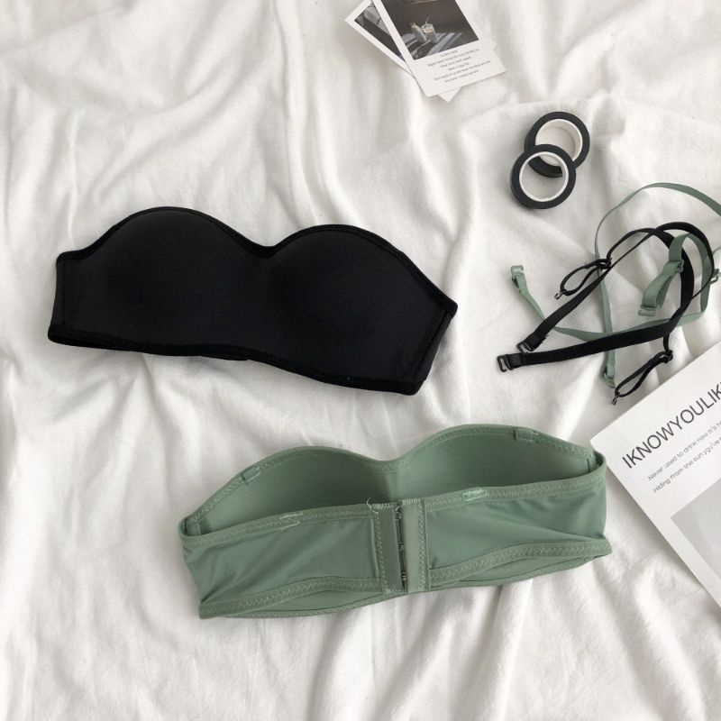Bra Half Cup Hot Bra Model Seamless Tanpa Kawat Seamless