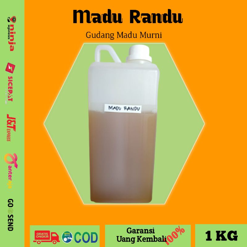 

Madu Asli Hutan Randu Madu Murni 100% Madu Hutan Asli Premium Madu Manis Murni