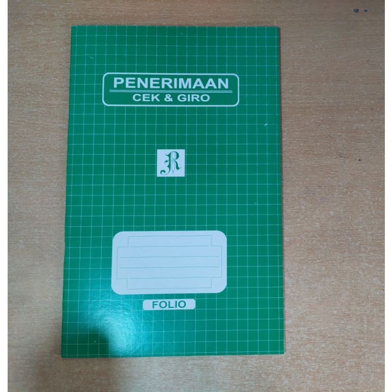 

Buku Penerima Cek & Giro Folio