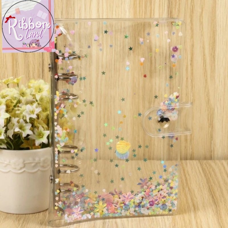 

A5 ONLY Cover Sequin Manik Binder Diary 6-Ring