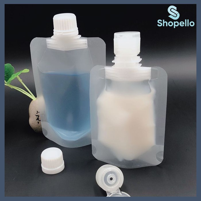 SHOPELLO - Botol Refill Sabun Pouch Sabun Tempat Sabun Travel Fliptop Tempat Refill Serbaguna