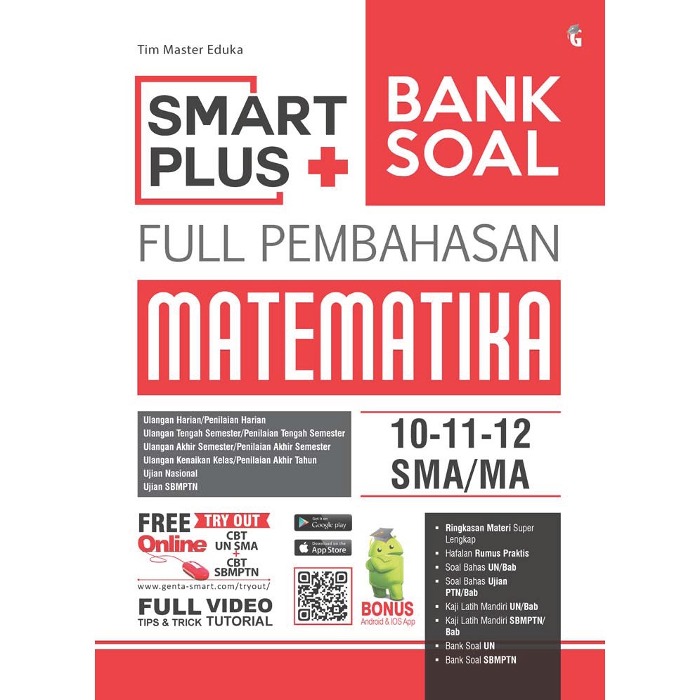 Smart Plus Bank Soal Full Pembahasan Matematika Sma Ma Kelas 10