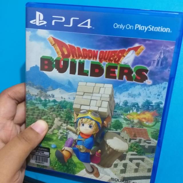 Bd dvd game kaset ps4 dragon quest builders (bekas)