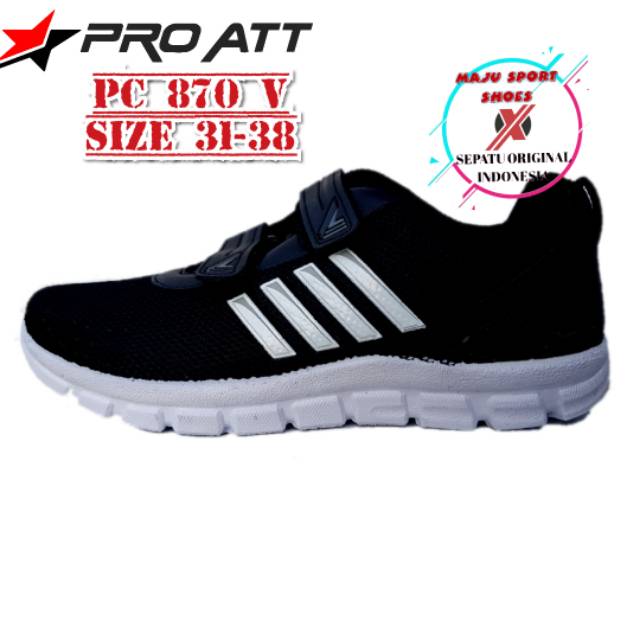 PRO ATT PC 870 V / PRO ATT MR 852 V / PRO ATT MA 900 V - sepatu olahraga jogging anak sekolah / sepatu sekolah