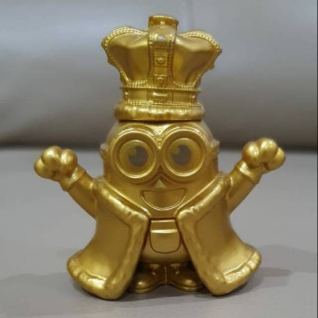 King bob gold minion happy meal 2020 limited edition