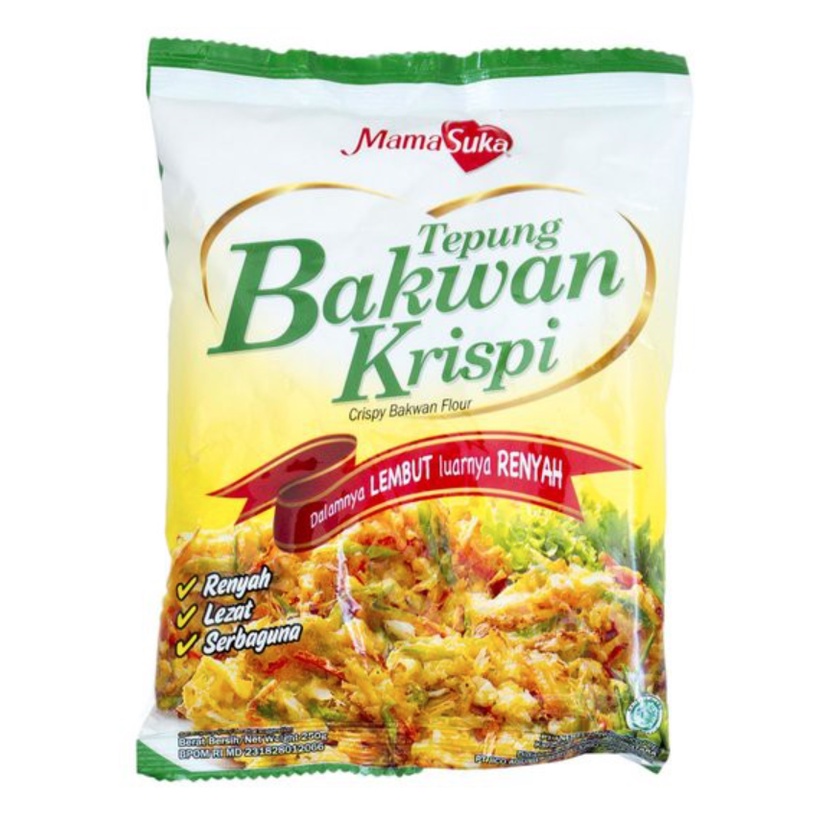 

Mamasuka Tepung Bakwan Goreng Krispi - 100gr