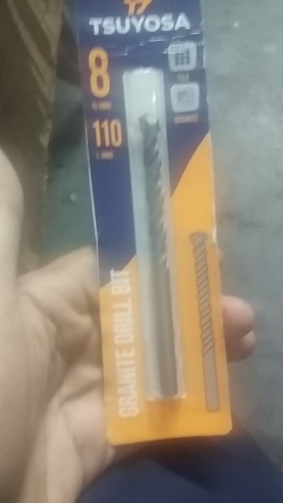 Mata Bor 8 Mm Granit Beton Tsuyosa Japan