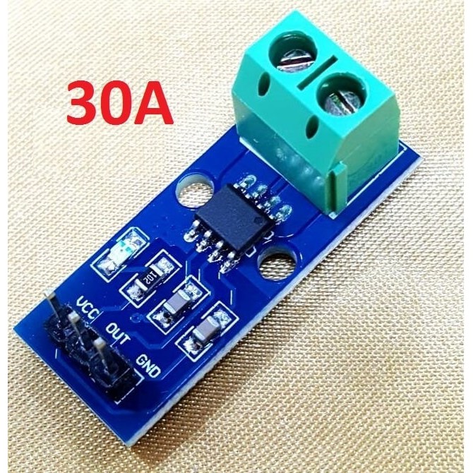 sensor arus ACS712 range 30A module current sensor module