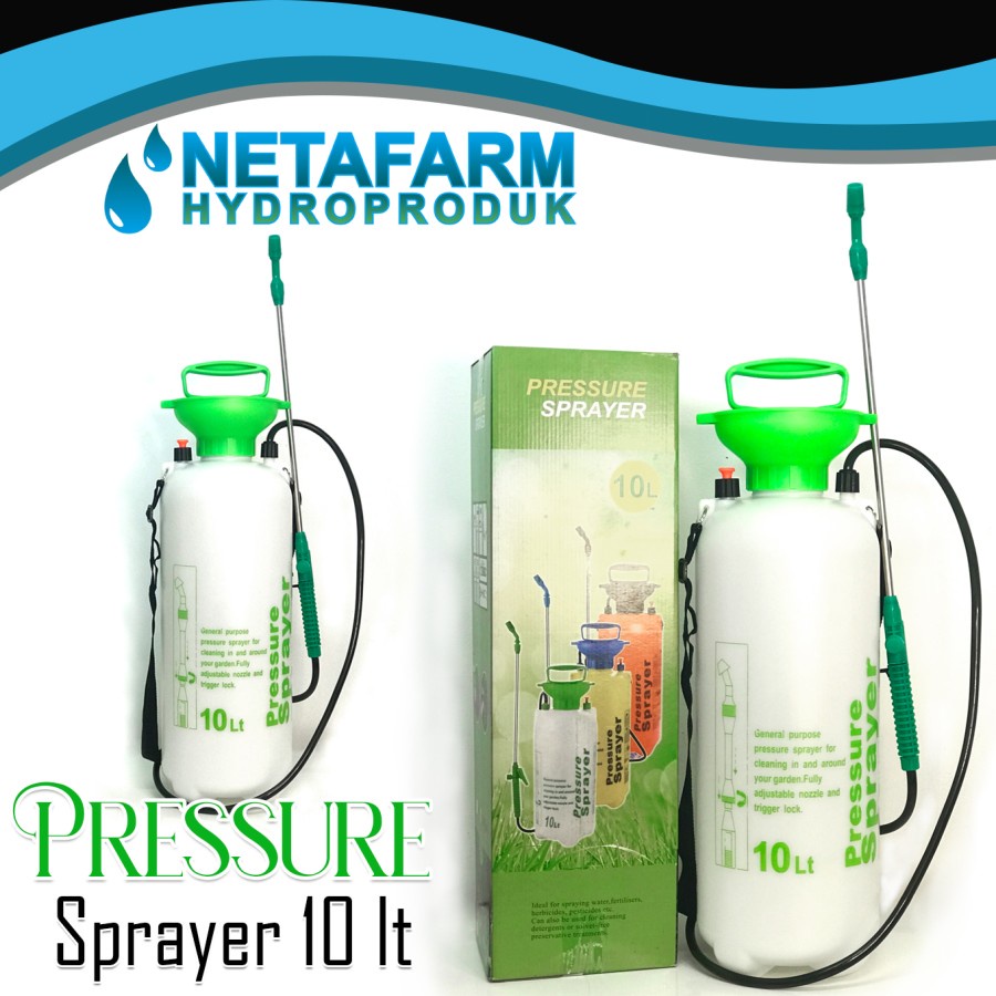 Alat Semprot Hand Pressure Sprayer 10 Liter - ( Putih )