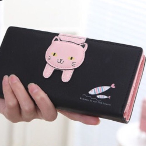 MORMON DOMPET MIAW - Dompet Lipat Wanita Morymony