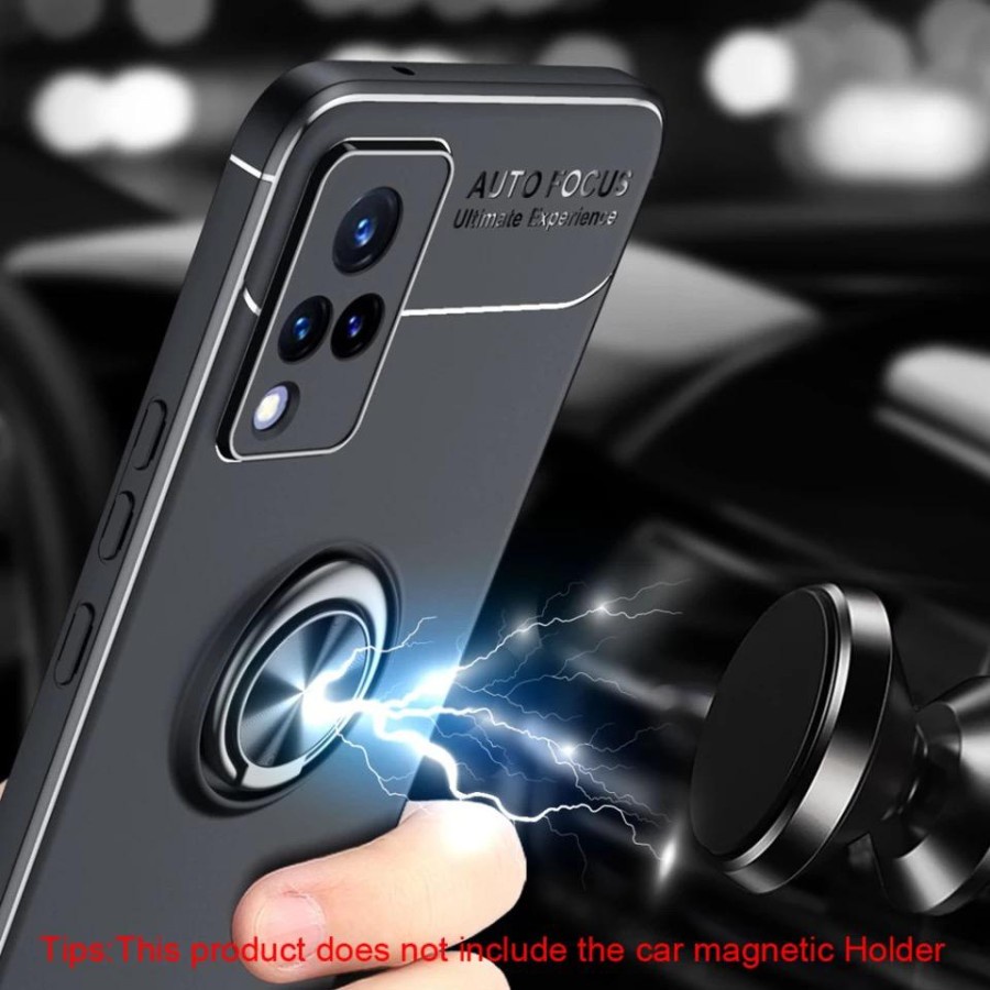 VIVO V21 5G iRing Invisible TPU Soft Case Cover