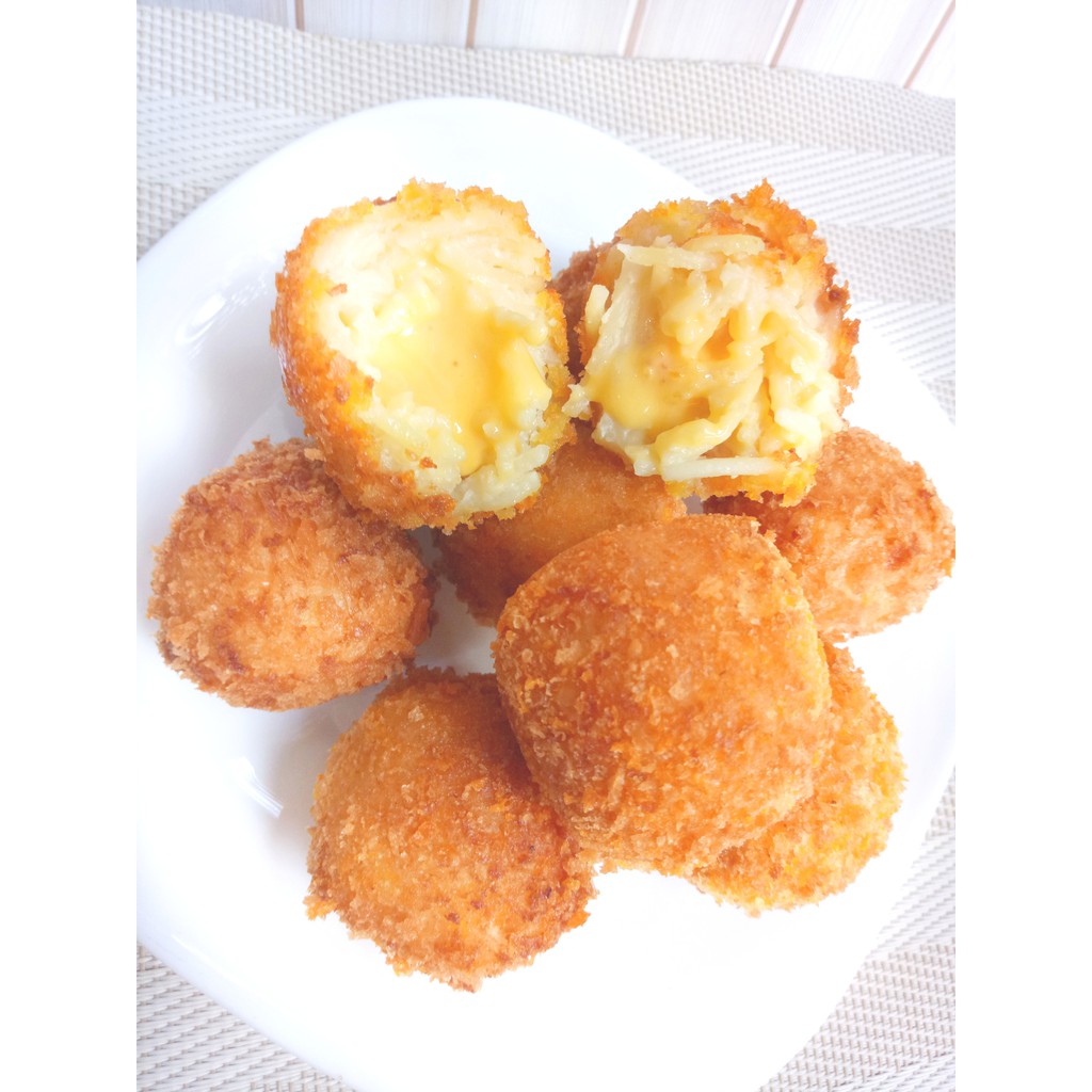 

Frozen Crunchy Spaghetti Balls - bola-bola spaghetti