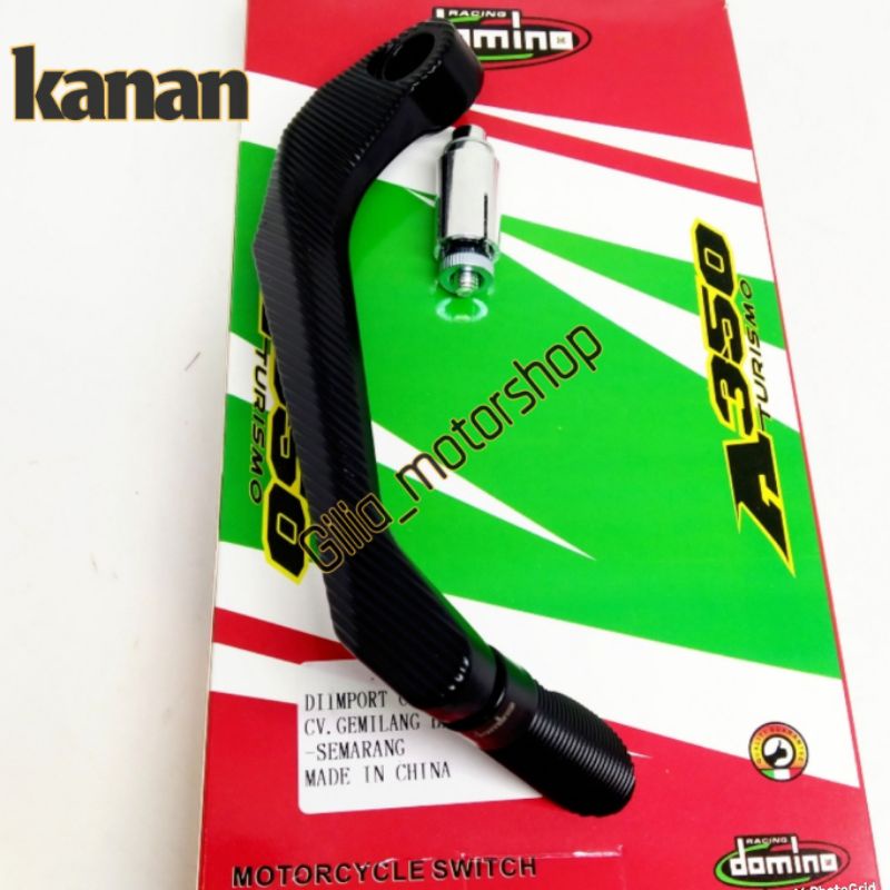 PROGUARD MotoGP Black Pelindung Stang Proguard Handguard Jalu Stang Full CNC Domino Universal