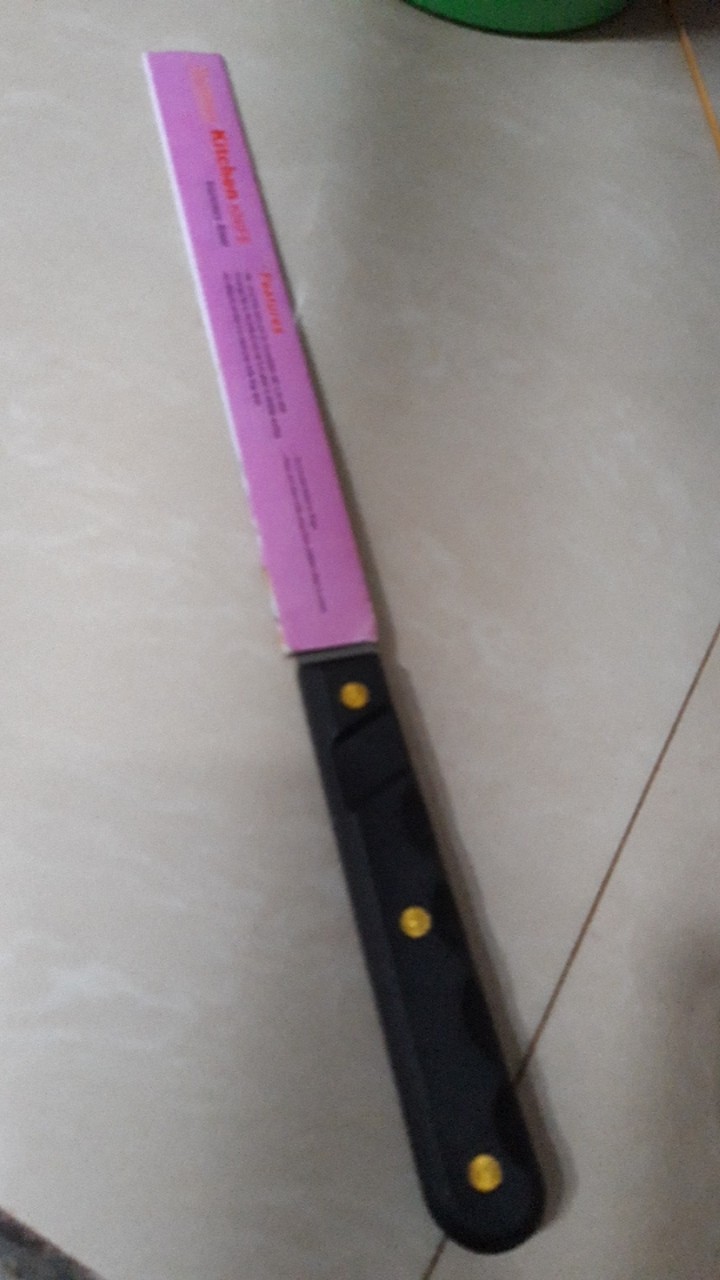 Pisau Roti / Pisau Pemotong Cake - Dua Sisi, Sisi Tajam Untuk Pemotong