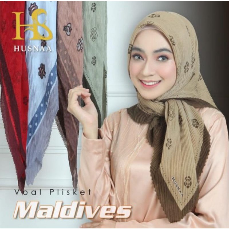 jilbab segi empat prisket motif umama voal/segi empat prisket