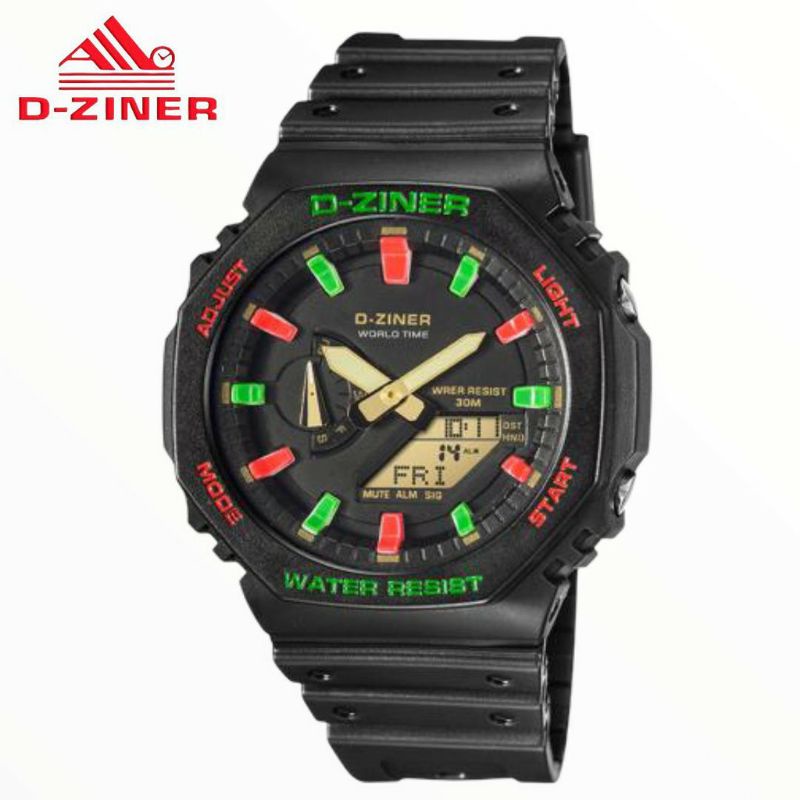 Jam Tangan DZINER 2100 Water Resistant Terlaris Pria BAYAR DITEMPAT