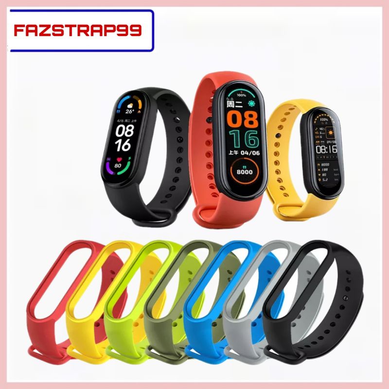 Tali Strap Watch Band Untuk Jam Tangan Smartwatch Xiaomi Mi Band 5 / Mi Band 6
