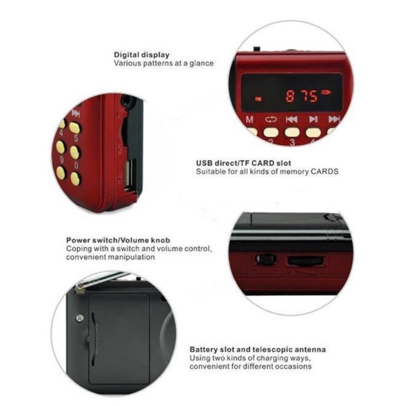 Speaker JOC 011 Original cocok untuk Speaker Murotal &amp; speaker ARQURAN