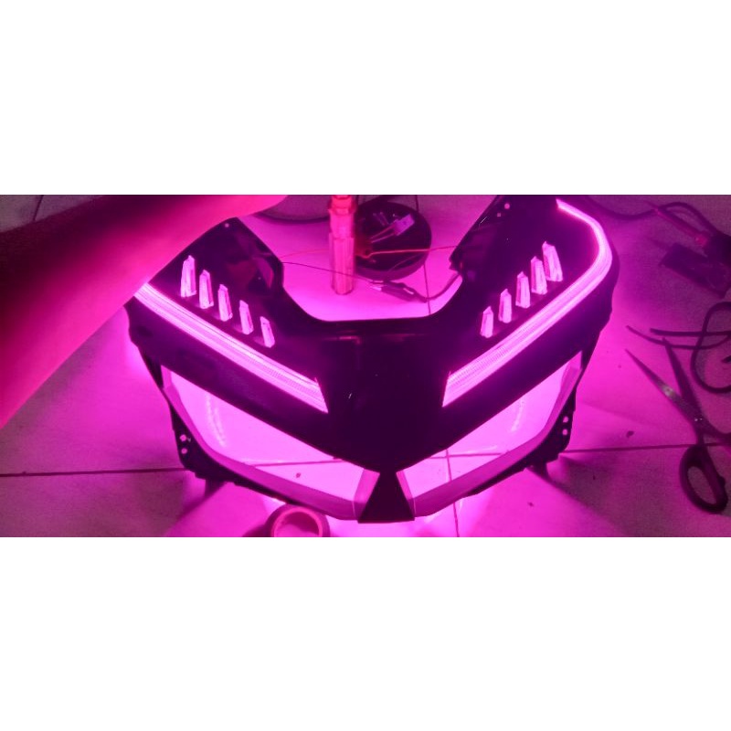 custom headlamp vario 2018-2021 set reflektor